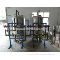 Rapid sand filter cylinder water treatment system